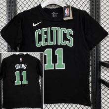 2025 CELTICS IRVING #11 Black High Quality Casual T-Shirt  T167