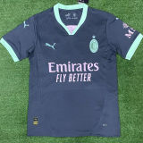 RAFA LEãO #10 AC Milan Third Fans Soccer Jersey 2024/25 带号下广告 意甲字体 ★★