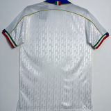 1995 Italy Away White Retro Soccer Jersey