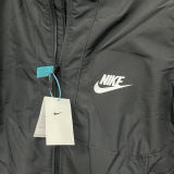 2025 NK Cotton Thickened warm Black Outdoor Jacket #P6加棉冲锋衣
