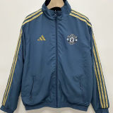 2025 M Utd Reversible Retro Windbreaker 双面