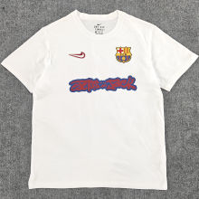 2025/26 BA x Travis Scott White Pure Cotton Jersey 胸前红色字