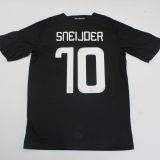 2008/09 RM Away Black Retro Long Sleeve Soccer Jersey