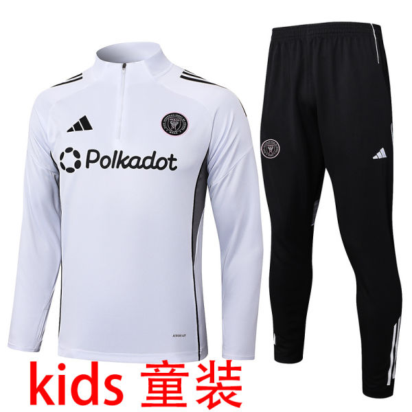 2025/26 Inter Miam White Kids Sweater Tracksuit