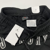 2025 Jordan Black Pure Cotton Fabric Casual Short Pants M005