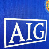 2007/08 M Utd Blue GK Retro Soccer Jersey