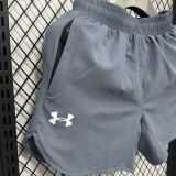 2025/26 UA Casual Double Layer Short Pants   D2501 蓝色双层短裤