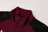 2025 AA Wine Red Jacket Tracksuit