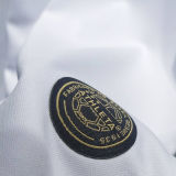 2025 Santos White Cotton Retro Style T-Shirt