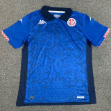 2024 Tunisia Third Blue Fans Soccer Jersey 突尼斯