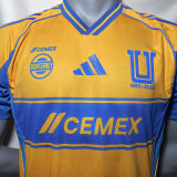 2025/26 U.A.N.L Tiger 65Th Souvenir Yellow Player Version Soccer Jersey