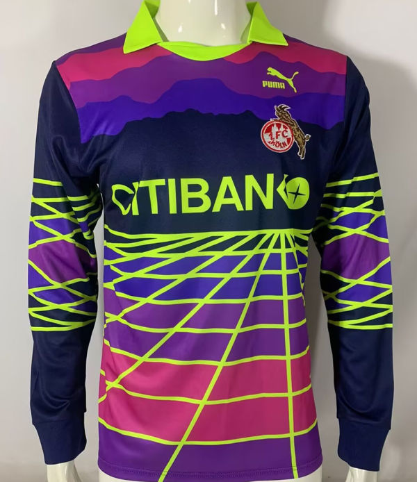 1991/1992 1. FC Köln GK Long Sleeve Retro Soccer Jersey