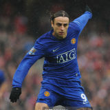 2008/2009 M Utd Third Blue Retro Player Version Long Sleeve Jersey 球员版长袖