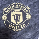 2024 M Utd AD x  Stone Roses Black Player Version Jersey