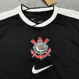 2025/26 Corinthians Away Black Fans Soccer Jersey