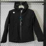 2025 DST Cotton Thickened Warm Black Outdoor Jacket #A802加棉冲锋衣
