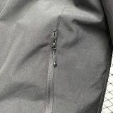 2025 NK Velvet Thickened warm Black Outdoor Jackets # F2 加绒冲锋衣