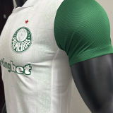 2025/26 Palmeiras Away White Player Version Soccer Jersey