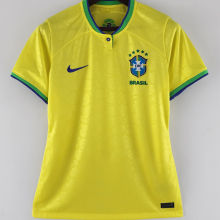 2022/23 Brazil Home Yellow Women Soccer Jersey