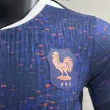 2025/26 France Home Blue Player Version Soccer Jersey