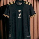 2025 Mexico Black Special Edition México de Oro Player Version Soccer Jersey