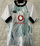 2025 Irish IRFU Away White Rugby Jersey  Ireland爱尔兰