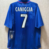 2002/03 Rangers Home Blue Retro Soccer Jersey