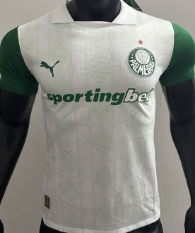 2025/26 Palmeiras Away White Player Version Soccer Jersey