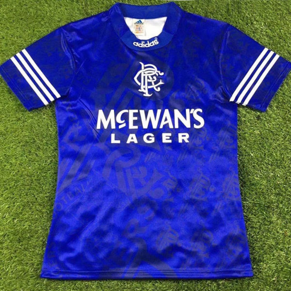 1994/96 Rangers Home Retro Soccer Jersey