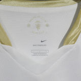 2006/07 M Utd Away White Retro Player Version Soccer Jersey 球员版