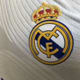 2021/22 RM Home White Player Version Soccer Jersey