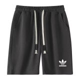 2025 AD Light Black Pure Cotton Short Pants 铁灰