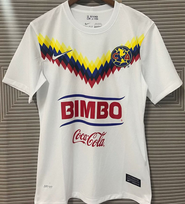 2012/13 Club America White Retro Soccer Jersey