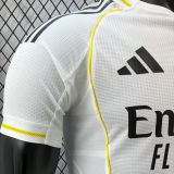 2025/26 RM Home White Player Version Soccer Jersey