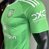 2025/26 M Utd GK Player Version Soccer Jersey