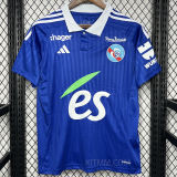 2024/25 Strasbourg Home Blue Soccer Jersey