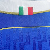 1995 Italy Home Blue Retro Soccer Jersey
