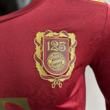 2025 BFC 125th Anniversary Edition Red Player Version  Long Sleeve Jersey