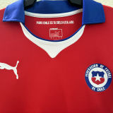 2014 Chile Home Red Retro Soccer Jersey
