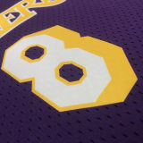 Lakers BRYANT #8 Retro Purple NBA Girl Jersey