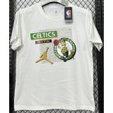 2025 Celtic Jordan White High Quality Casual T-Shirt  T196