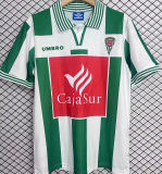 1998/99 Córdoba Home Retro Soccer Jersey