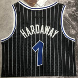 Magic HARDAWAY #1 Retro Balck NBA Girl Jersey