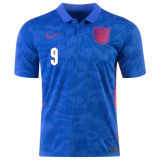 KANE #9 England 1:1 Quality Away Fans Soccer Jersey 2021/22 ★★