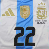 2024/25 Argentina 1:1 Quality Home Fans Jersey （CONMEBOL COPA 2024 Version 美洲杯版）