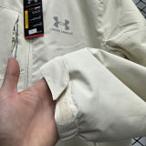 2025 UA Velvet Thickened Warm Khaki Outdoor Jacket #F4加绒冲锋衣