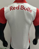 2025/26 RB SALZBURG Bull Red Home White Player Version Jersey 萨尔茨堡红牛