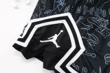 C2441 Jordan Black Casual Short Pants