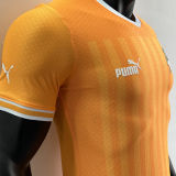 2022/23 Ivory Coast Home Orange Player Version Jersey （3 stars 三星）