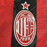 2025/26 AC Milan Home Player Version Soccer Jersey